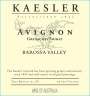 Kaesler Avignon 2013  Front Label