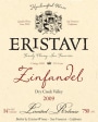Eristavi Winery Zinfandel 2009 Front Label