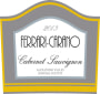 Ferrari-Carano Alexander Valley Cabernet Sauvignon 2013  Front Label
