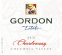 Gordon Estate Winery & Vineyards Chardonnay 2014  Front Label