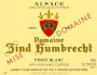 Zind-Humbrecht Alsace Pinot Blanc 2009  Front Label