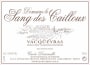 Dom. Le Sang Des Cailloux Vacqueyras Cuvee Doucinello 2017  Front Label