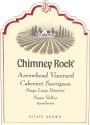 Chimney Rock Arrowhead Vineyard Cabernet Sauvignon 2013  Front Label