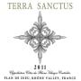 Terra Sanctus Cotes du Rhone Villages 2011  Front Label