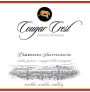 Cougar Crest Cabernet Sauvignon 2009  Front Label