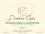 Domaine Chene Macon Milly Lamartine 2016  Front Label