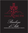 Villa Remotti Barbera d'Asti 2012  Front Label