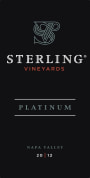 Sterling Napa Valley Platinum 2012 Front Label