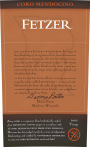 Fetzer Mendocino Coro 2007  Front Label