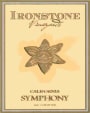 Ironstone Symphony 2004  Front Label
