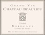 Chateau Beaulieu Comtes de Tastes (1.5 Liter Magnum) 2000  Front Label