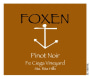 Foxen Fe Cienga Vineyard Pinot Noir 2013  Front Label