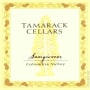 Tamarack Cellars Sangiovese 2008 Front Label