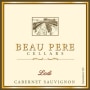 Beau Pere Cellars Cask 33 Cabernet Sauvignon 2016 Front Label