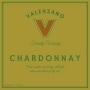 Valenzano Winery Chardonnay 2012 Front Label