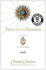 Tenuta di Renieri Chianti Classico 2018  Front Label