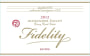 Fidelity Crazy Creek Estate Merlot 2012  Front Label