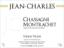 Domaine Jean-Charles Chassagne-Montrachet Vieille Vigne Rouge 2020  Front Label