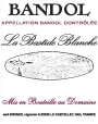 La Bastide Blanche Bandol Rouge 2015  Front Label