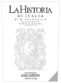 Conte Ferdinando Guicciardini La Historia di Italia 2012 Front Label