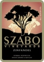 Szabo Vineyards Zinfandel 2012  Front Label