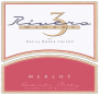 Three Rivers Columbia Valley Merlot 2001 Front Label