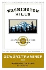 Washington Hills Gewurztraminer 2007  Front Label