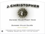 J. Christopher Dundee Hills Cuvee Pinot Noir 2014  Front Label