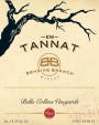 Bending Branch Winery Bella Collina Vineyards Em Tannat 2012  Front Label