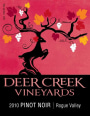 Deer Creek Vineyards Pinot Noir 2010  Front Label