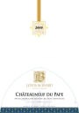 Louis Bernard Chateauneuf-du-Pape 2009  Front Label