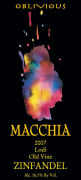 Macchia Winery Oblivious Old Vine Dry Farmed Zinfandel 2007 Front Label