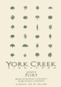 York Creek Port 2001  Front Label