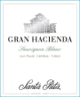 Santa Rita Gran Hacienda Sauvignon Blanc 2016 Front Label