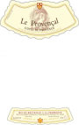 La Vidaubanaise Le Provencal Cotes de Provence Rose 2017  Front Label