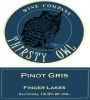 Thirsty Owl Wine Company Pinot Gris 2015 Front Label