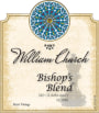 William Church Winery Bishops Blend 2009 Front Label