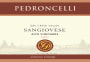 Pedroncelli Alto Vineyard Sangiovese 2001 Front Label