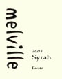 Melville Estate Sta. Rita Hills Syrah 2003  Front Label