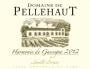 Domaine de Pellehaut Harmonie de Gascogne Rouge 2012  Front Label