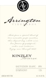 Arrington Vineyards Kinzley Reserve 2015 Front Label