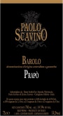 Paolo Scavino Barolo Prapo (1.5 Liter Magnum) 2020  Front Label