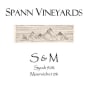 Spann Vineyards S M 2012 Front Label