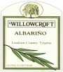Willowcroft Vineyard Albarino 2014 Front Label