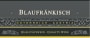 Lenz Moser Blaufrankisch (1 Liter) 2016  Front Label