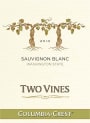 Two Vines Sauvignon Blanc 2010 Front Label