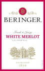 Beringer White Merlot 2012 Front Label
