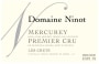 Domaine Ninot Mercurey Les Crets Premier Cru 2005  Front Label