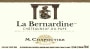 M. Chapoutier  Chateauneuf-du-Pape La Bernardine Blanc 2007  Front Label