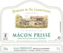 Duboeuf Macon-Prisse Domaine du Val Lamartinien 2016  Front Label